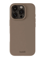 Holdit - Silicone Case Mocha Brown - Ausinių dėklas - Ruda