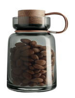 Eva Solo - Silhouette Storage Jar - Virtuvės stiklainis - Pilka