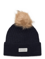 Röhnisch - Pom Rib Beanie - Kepurė - Tamsiai mėlyna