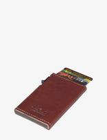 Tony Perotti - Furbo Slim Cardholder With Outside Card Slot - Kortelių dėklas - Ruda