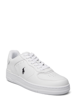 Polo Ralph Lauren - Smooth/Grny Lth-Masters Crt-Sk-Ltl - Žemakulniai sportbačiai - Marga / raštuota