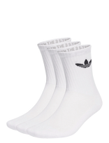 Adidas Originals - Tr Crew S 3P - Įprastos kojinės - Balta