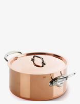 Mauviel - Gryde Med Låg M'150S 5,9 Liter Kobber/Stål - Puodai ir keptuvės - Ruda