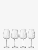 Luigi Bormioli - Rødvinsglas Bordeaux Optica 4 Stk. - Raudonojo vyno taurės - Nude