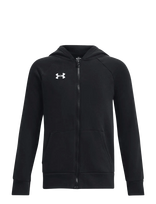 Under Armour - Ua Rival Fleece Fz Hoodie - Džemperis - Juoda