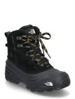The North Face - Y Chilkat V Lace Wp - Žieminiai batai su raišteliais - Juoda