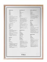 Kunskapstavlan® - Fika - Plakatai - Marga / raštuota