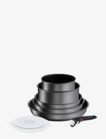 Tefal - Ingenio Daily Chef On 8 Pcs Set - Puodų rinkinys - Pilka
