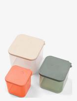 Done By Deer - Food Storage Container Set L Elphee Colour Mix - Pietų dėžutė - Marga / raštuota