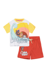 Paw Patrol - T Shirt + Short - Marškinėlių rinkinys trumpomis rankovėmis - Marga / raštuota
