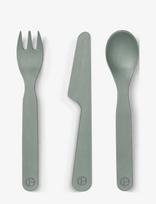 Elodie Details - Children's Cutlery - Pebble Green - Stalo įrankiai - Pilka
