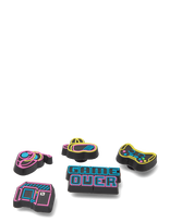 Crocs - Lights Up Neon Gamer 5 Pack - Batų aksesuarai - Marga / raštuota