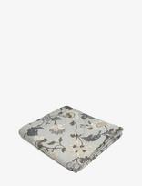 Ceannis - Table Cloth 145X250Cm White Flower Linen - Staltiesė - Žalia