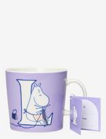 Arabia - Moomin Mug 04L Abc L - Kavos puodelis - Violetinė