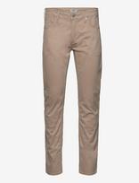 Lindbergh Black - 1927: Superflex 5 Pocket Cashmere Touch Pants - Siaurėjančios kelnės - Smėlio