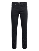 Lindbergh Black - 1927: Superflex 5 Pocket Cashmere Touch Pants - Siaurėjančios kelnės - Juoda