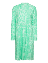 Mads Nørgaard - Chakra Dupina Dress Aop - Iki kelių ir midi suknelės - Žalia