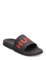 HUGO - Match_It_Slid_Rblg_N - Baseino šlepetės - Juoda