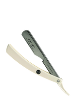 Parker - Parker Ptw - White Abs Handle Push Type Barber/Straight Razor - Skrudintuvas - Balta