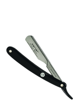 Parker - Parker Ptb - Black Abs Handle Push Type Barber/Straight Razor - Skrudintuvas - Juoda