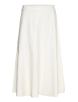 Bruuns Bazaar - Veganibbimma Skirt - Iki kelių ir midi suknelės - Balta