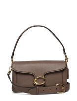 Coach - Polished Pebble Leather Tabby Shoulder Bag 26 Refresh - Rankinė - Pilka