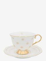Hilke Collection - Cup With Saucer - Anima Gemella 1 - Arbatos puodelis - Balta