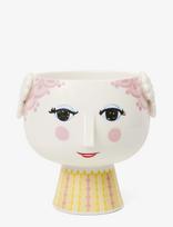 Bjørn Wiinblad - Eva Urtepotteskjuler På Fod Ø15.5 Cm Pink - Gėlių vazonas - Marga / raštuota