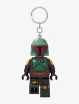 Star Wars - Lego Star Wars Boba Fett Nøglering Med Led-Lys - Krepšių etiketės - Marga / raštuota