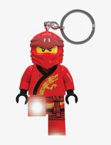 Ninjago - Lego Ninjago Legacy Kai Nøglering Med Led-Lys - Krepšių etiketės - Raudona