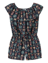 Name It - Nkfvinaya Ss Playsuit Fffff Noos - Kombinezonas - Juoda