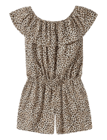 Name It - Nkfvinaya Ss Playsuit Fffff Noos - Kombinezonas - Marga / raštuota