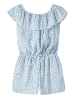 Name It - Nkfvinaya Ss Playsuit Fffff Noos - Kombinezonas - Mėlyna