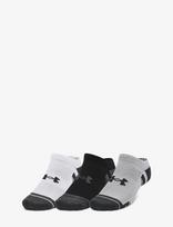 Under Armour - Ua Performance Tech 3Pk Ns - Futbolo kojinės iki kulkšnių - Marga / raštuota