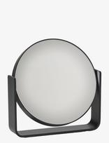Zone Denmark - Table Mirror W. 5X Magnification - Apvalus veidrodis - Juoda
