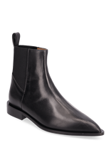 ATP Atelier - Lauro Black Calf - Aulinukai plokščiu kulnu - Juoda