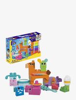 MEGA Bloks - Bloks Fisher Price Musical Farm Band Sensory Block Toy (45 Pieces) For Toddler - Žaidimų rinkiniai - Marga / raštuota