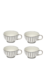 Serax - Cappuccino Cup White Inku By Sergio Herman Set/4 - Kavos puodelis - Balta
