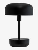 Dyberg Larsen - Haipot Sort Led Genopladelig Bordlampe - Stalinė lempa - Juoda