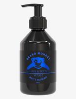 Beard Monkey - Hair & Body Wash Mint & Raspberry - Voniai ir dušui - Nude