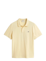 Gant - Classic Regular Polo Shirt - Marškinėliai trumpomis rankovėmis - Geltona