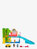 Fisher-Price - Little People Lp Ss Car Center- Nordics - Transporto priemonių garažai - Marga / raštuota