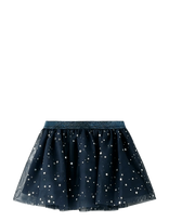 Name It - Nmfvabos Skirt - Tiulio sijonas - Tamsiai mėlyna