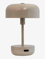 Dyberg Larsen - Haipot Brun Led Genopladelig Bordlampe - Stalinė lempa - Ruda