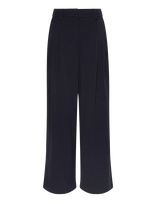 MSCH Copenhagen - Mschhenrika Hw Pants - Plačios kelnės - Tamsiai mėlyna