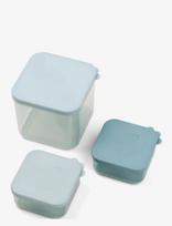 Done By Deer - Food Storage Container Set M Elphee Blue - Maisto laikymo dėžutė - Mėlyna