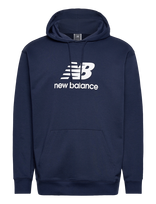 New Balance - Sport Essentials French Terry Logo Hoodie - Sportinis džemperis su gobtuvu - Tamsiai mėlyna