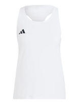 Adidas Performance - Adizero E Tank - Sportinė palaidinė be rankovių - Balta