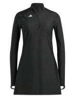Adidas Sportswear - 3S Ls Swim Top - Sportinis maudymosi kostiumėlis - Juoda