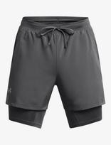 Under Armour - Ua Launch 5'' 2-In-1 Shorts - Sportiniai šortai - Pilka